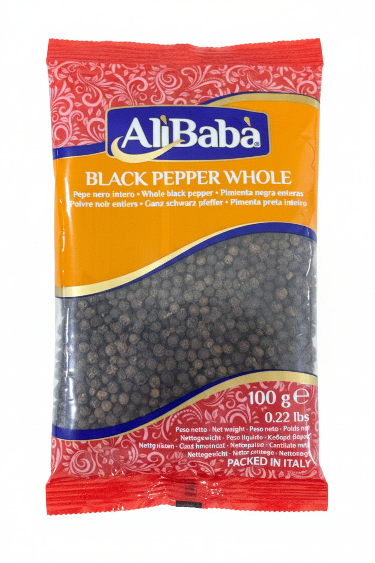 AB Black Pepper Whole 100g