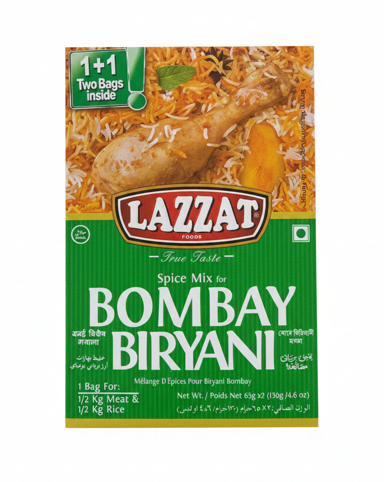 LAZZAT Bombay Biryani Masala 130g