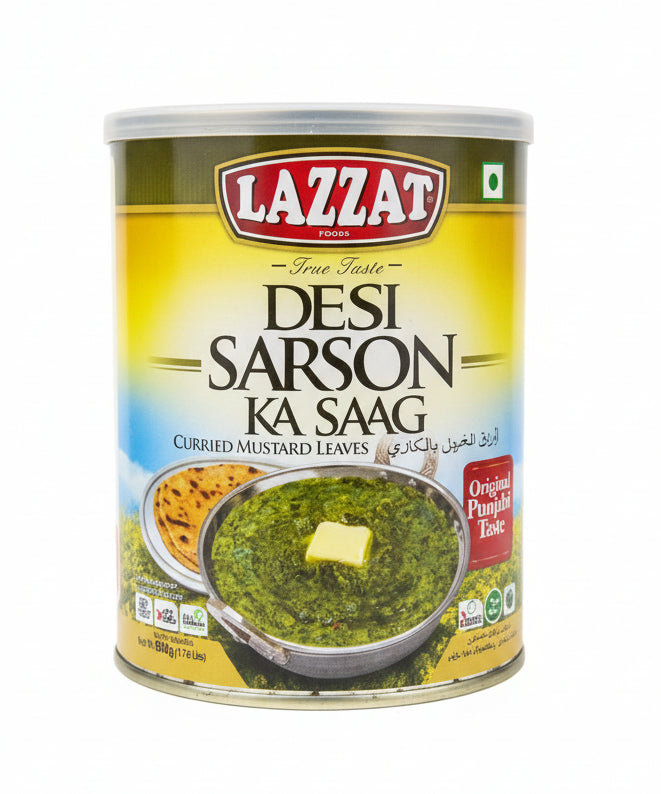 LAZZAT Desi Sarson Ka Saag 800g