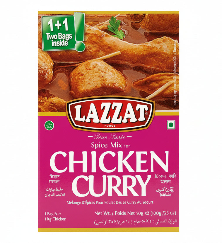 LAZZAT Chicken Curry Masala 100g