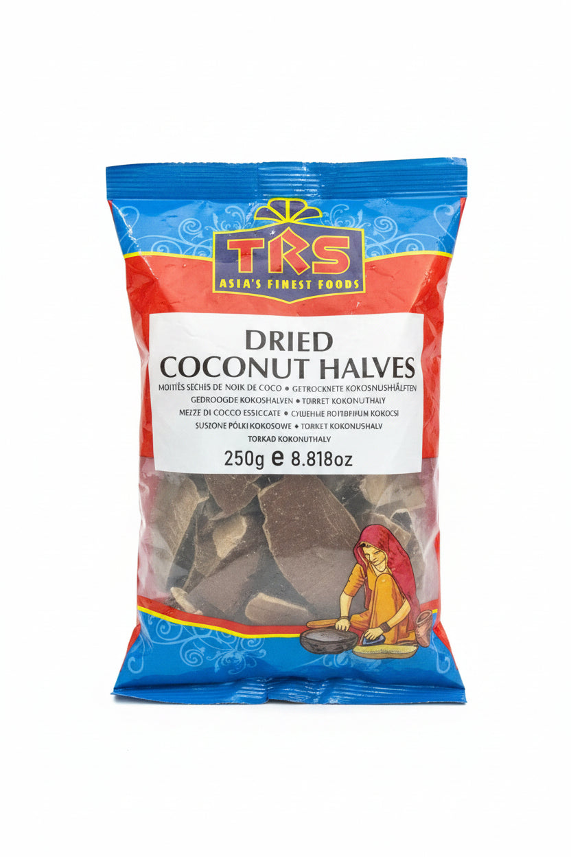 TRS Dried Coconut Halves 250g