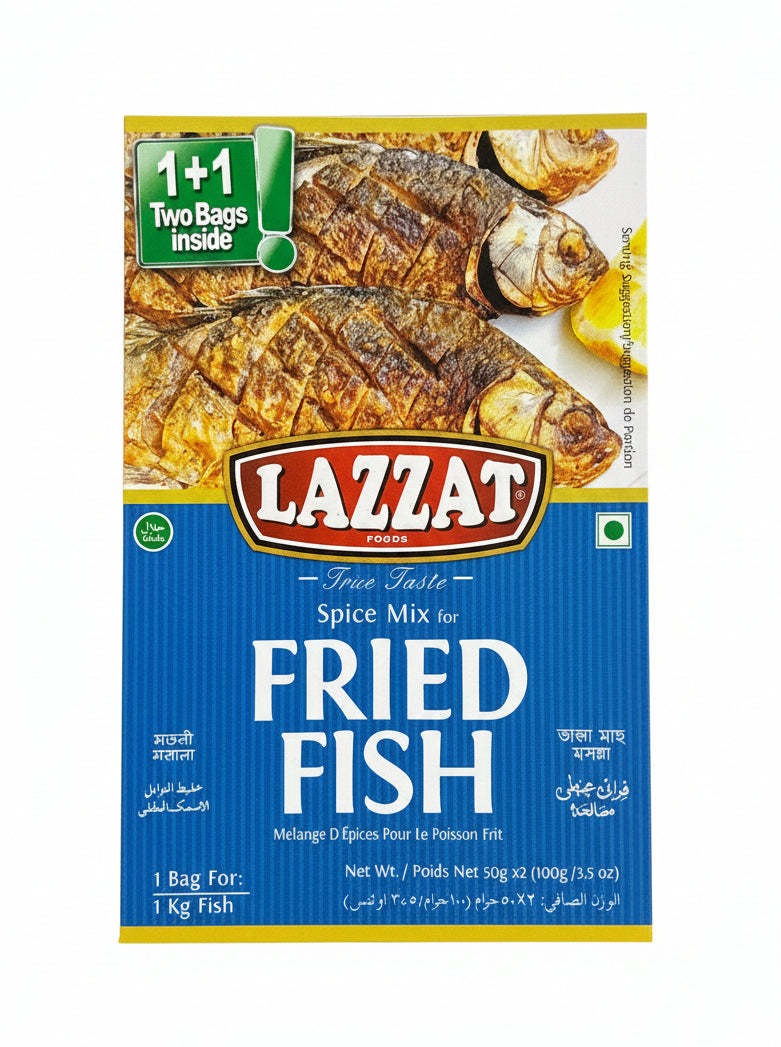 LAZZAT Fried Fish Masala 100g