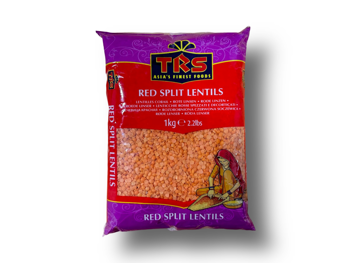 1kg Red Split Lentils