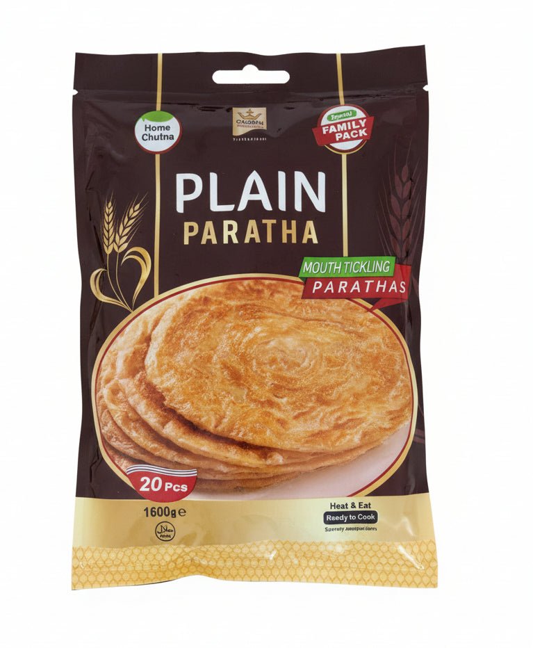 CROWN Plain Paratha - Family Pack - (20Pcs.) 1.6kg