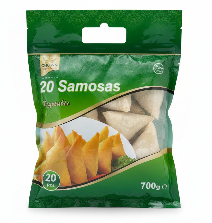 CROWN Vegetable Samosas (20Pcs.) 700g