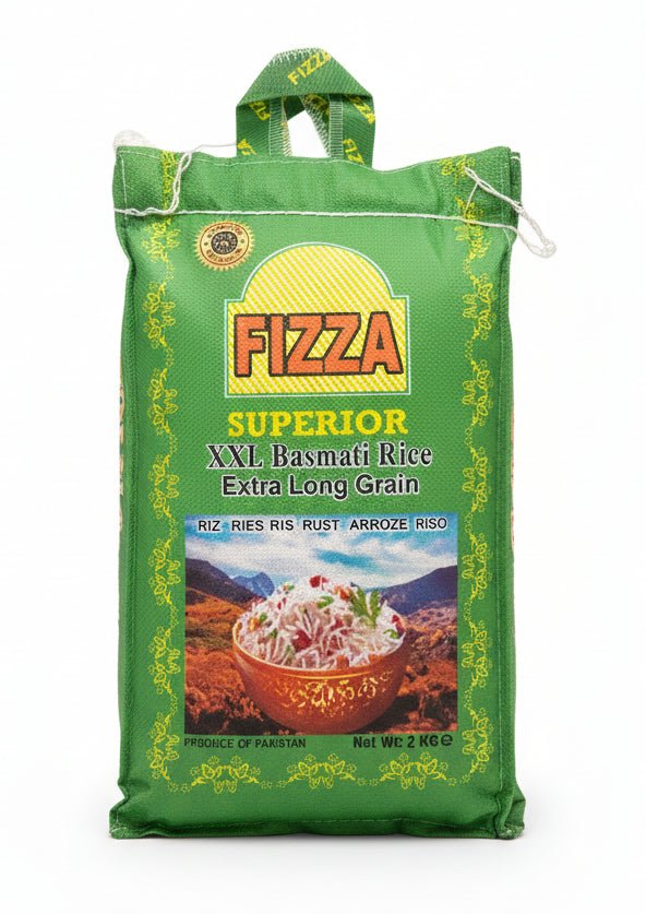 Fizza Basmati Rice Extra Long 2kg