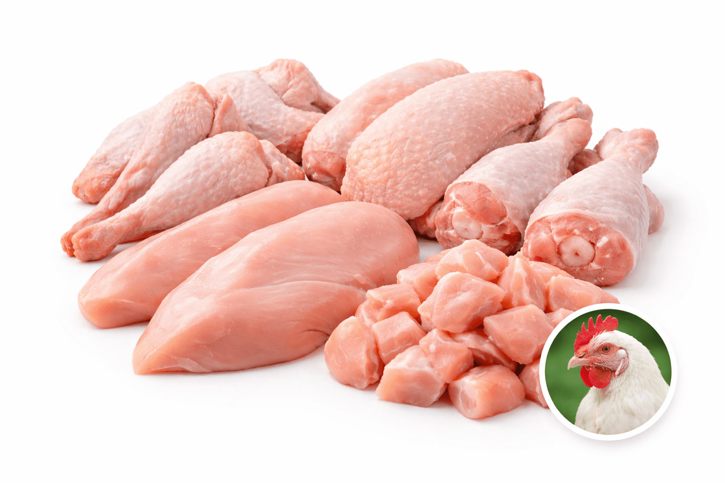 Frozen Cut Chicken 1kg