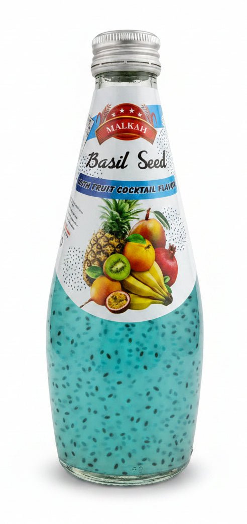 Malkah Fruit Cocktail Basil Seed Juice 290 ml