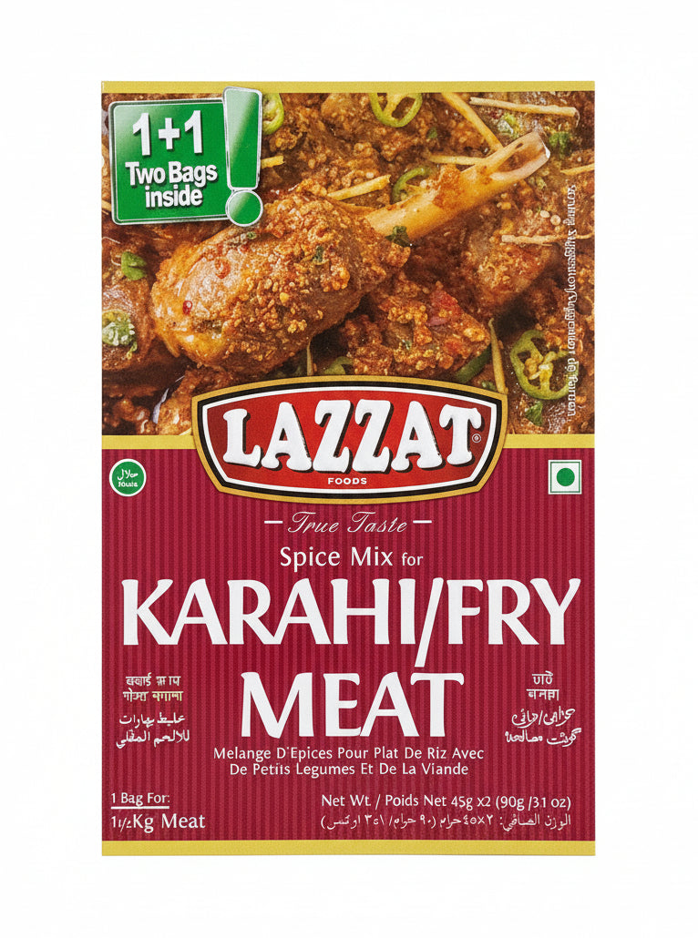 LAZZAT Karahi/Fry Meat Masala 100g