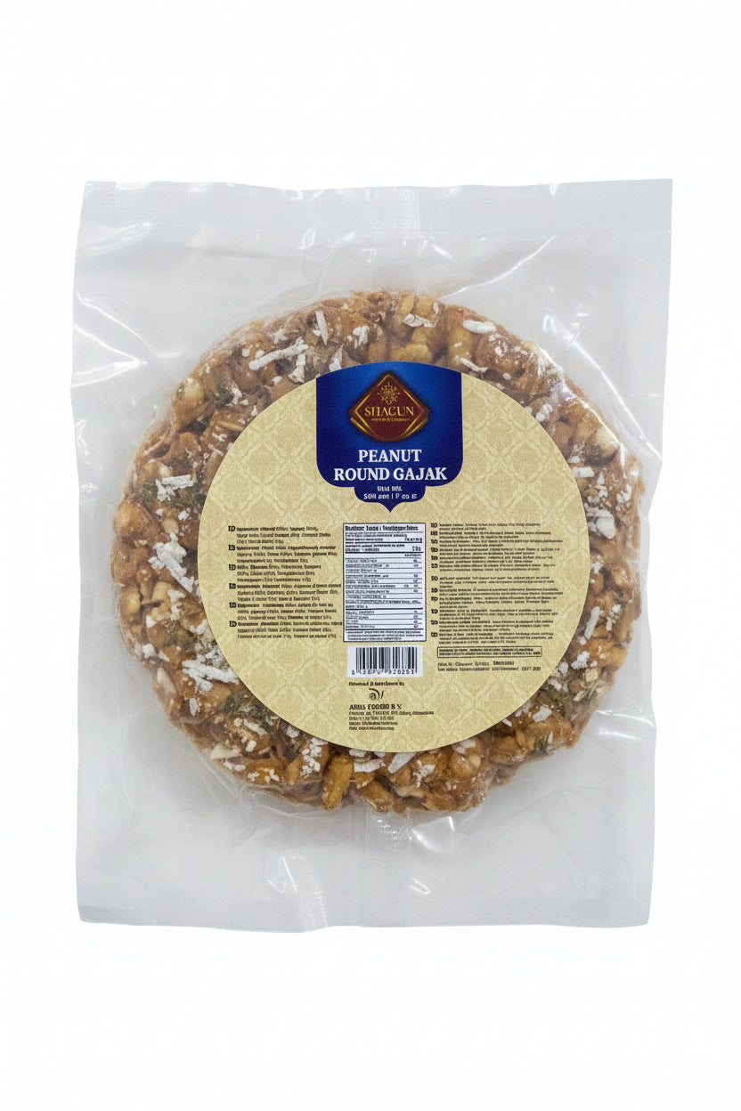 Shagun Peanut Round Gajak 200g