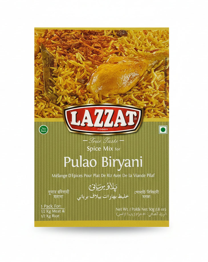 LAZZAT Pulao Biryani Masala 50g