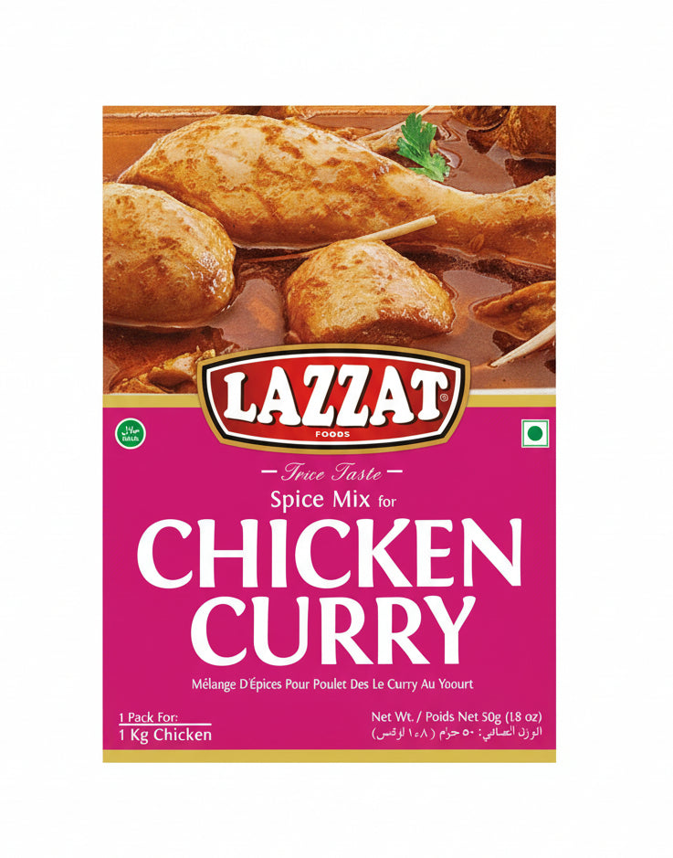 LAZZAT Chicken Curry Masala 50g