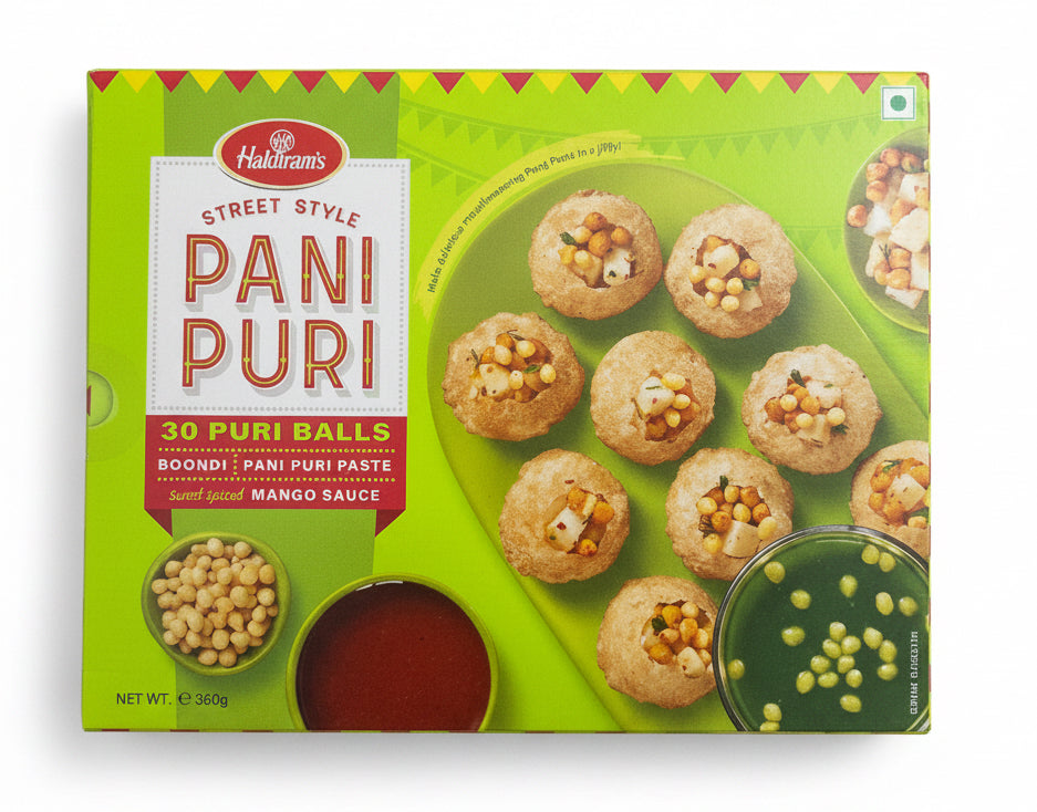 Haldirams Pani Puri Balls (30Pcs.) 360g