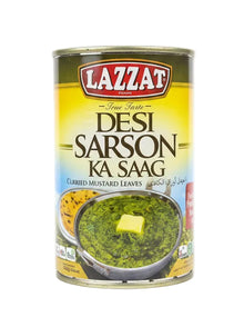 LAZZAT Desi Sarson Ka Saag 425g