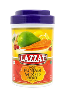 LAZZAT Hot Punjabi Mixed Pickle 1kg