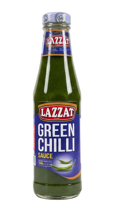 LAZZAT Green Chilli Sauce 330g