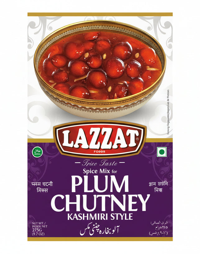 LAZZAT Plum Chutney Mix 275g