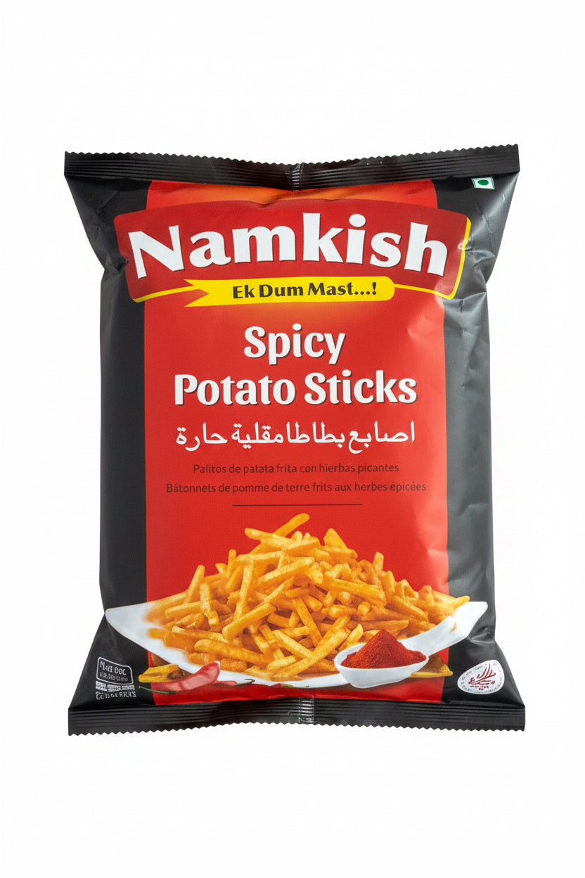 Namkish Spicy Potato Sticks 180g
