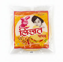 Lijjat Papad - Black Pepper 200g