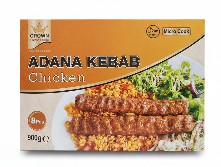 Crown Chicken Adana Kebab (8 pcs.) 900 g