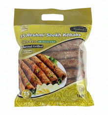 CROWN Chicken Seekh Kebab - Reshmi - (15Pcs.) 1kg