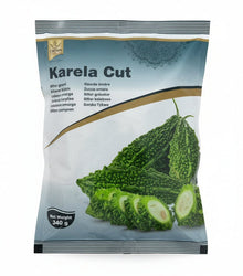 CROWN Frozen Karela Cut 340g