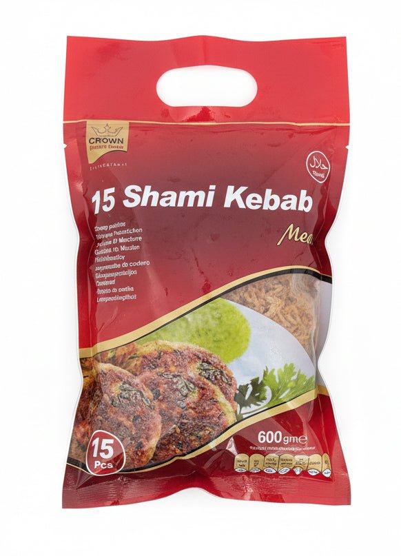 CROWN Meat Shami Kebabs (15Pcs.) 600g