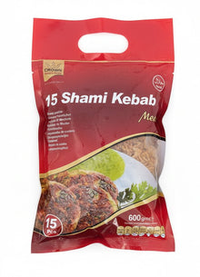 CROWN Meat Shami Kebabs (15Pcs.) 600g