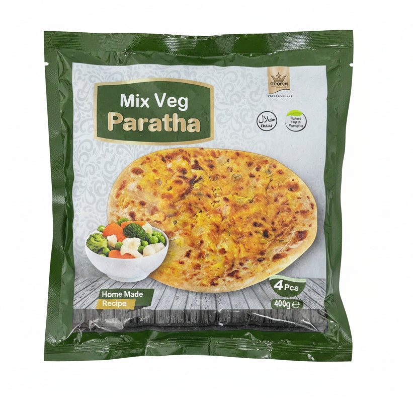 CROWN Mix Vegetable Paratha (4Pcs.) 400g