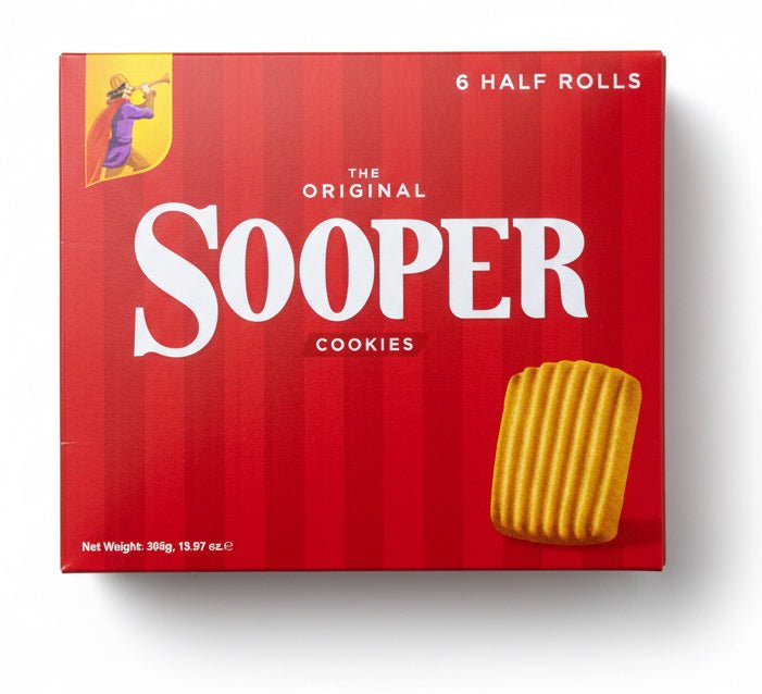 EBM Sooper Cookies 6x66g (6 Half Rolls)