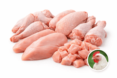 Frozen Cut Chicken 1kg