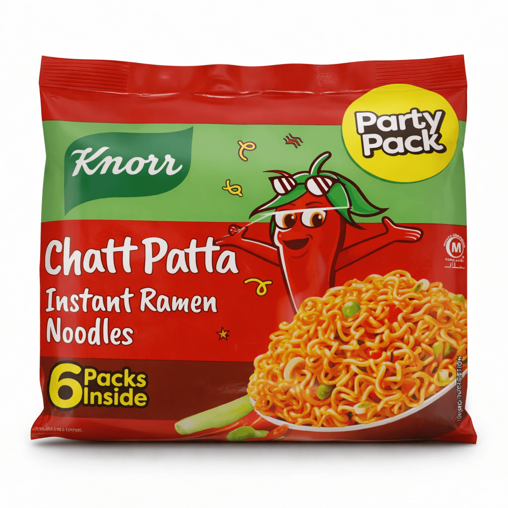 Knorr Chat Patta Instant Noodles (6x50g) 300g