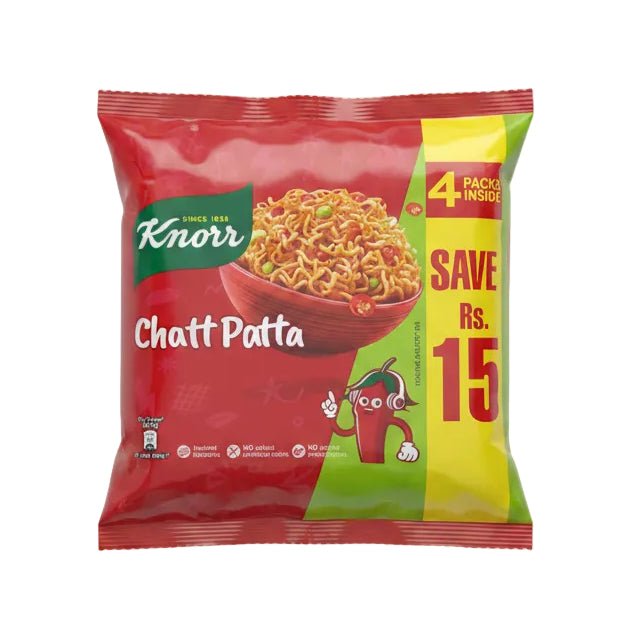 Knorr Chatt Patta Instant Noodes (4X50g) 200g