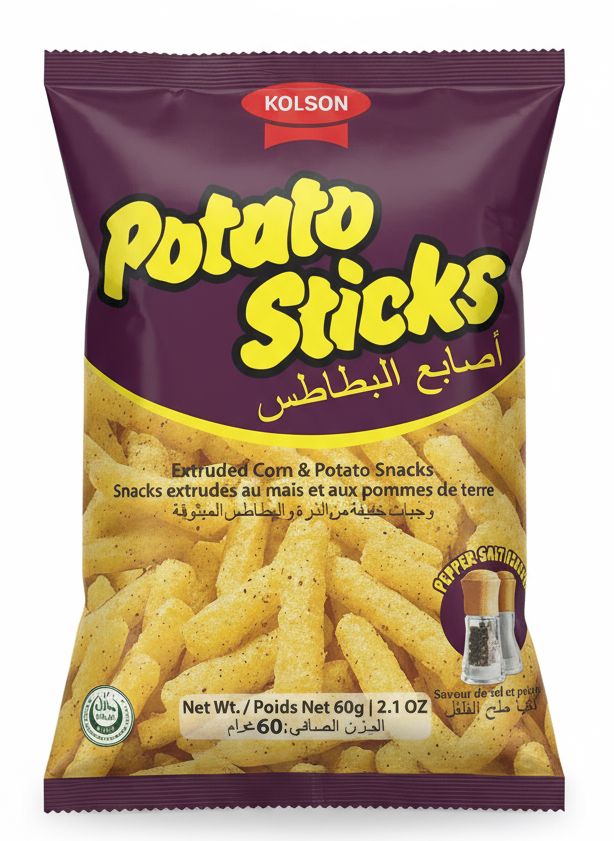 KOLSON Potato Sticks 60g