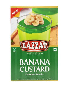 Lazzat Banana Custard Powder 250g