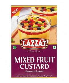 Lazzat Mixed Fruit Custard 250g