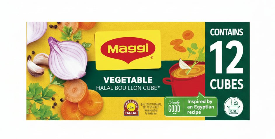 Maggi Vegetable Bouillon Cubes 12x9g