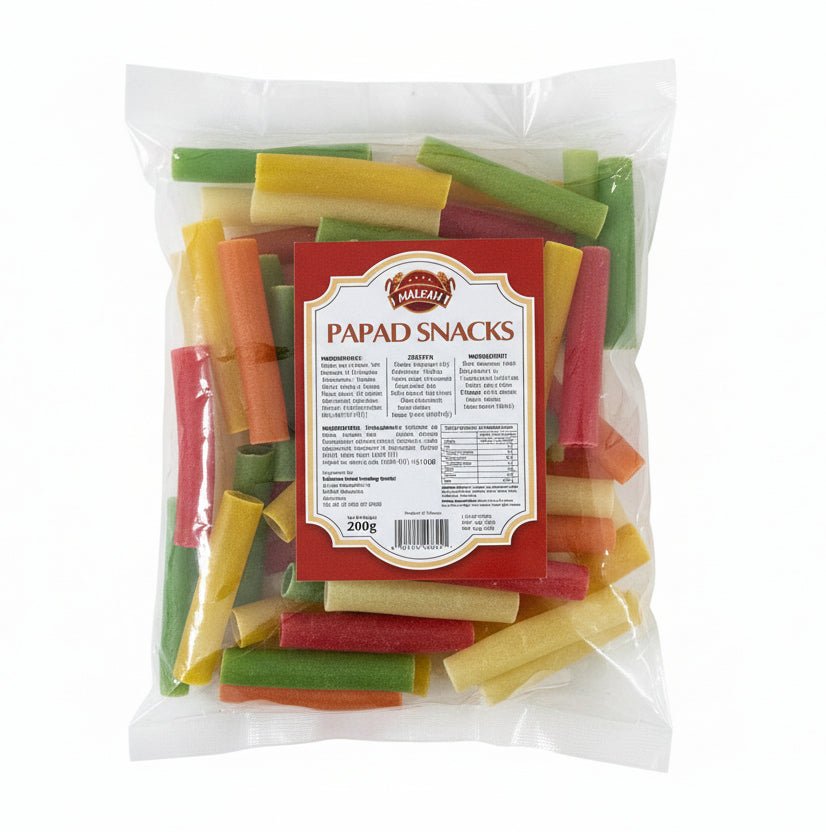 MALKAH Papad Long Snacks (Far Far) 200g