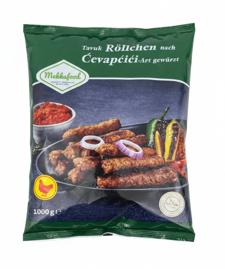 Mekkafood Tavuk Rolls (Cevapcici) 1kg