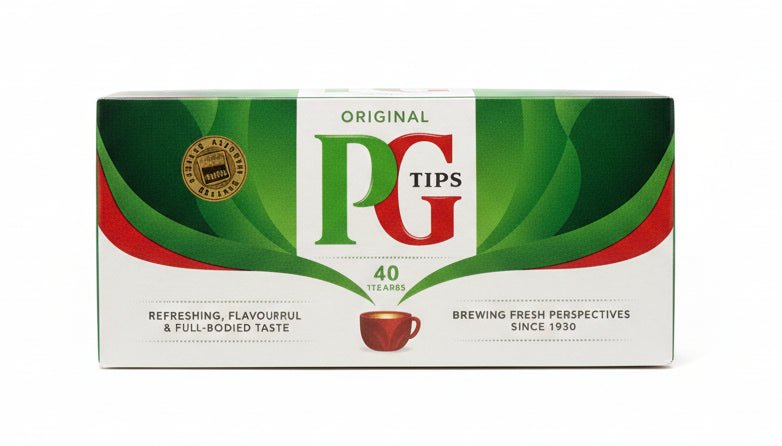 PG Tips Black Tea 116g (40 Tea Bags) – Malkah