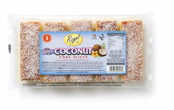 Regal Coconut Cake Slices 200g