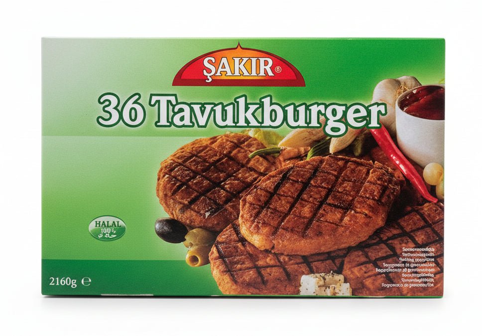 SAKIR Tavukburger (36Pcs.) 2.16kg