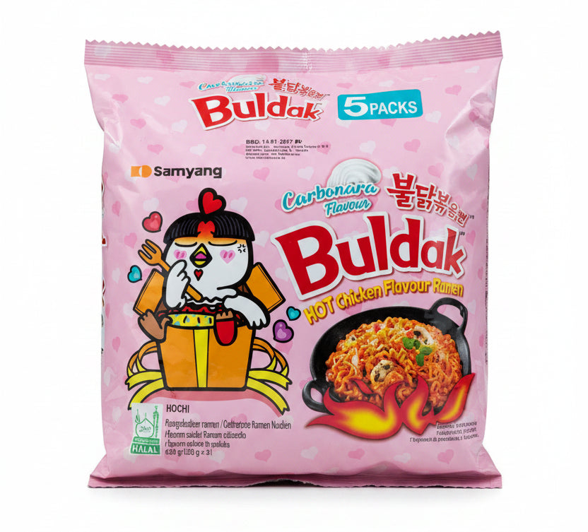 Samyang Buldak Carbonara Ramen (5x130g) 650g