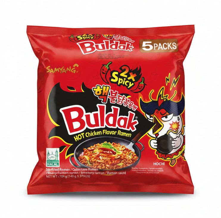 Samyang Buldak Hot Chicken Ramen (5x140g) 700g