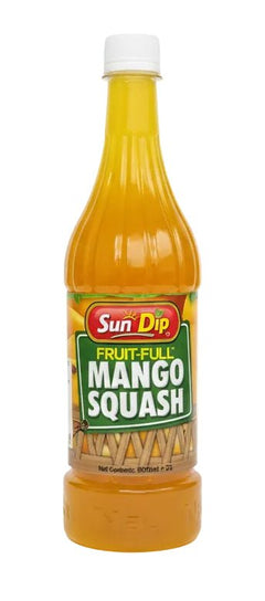 Naurus Sun Dip Mango Squash 800ml