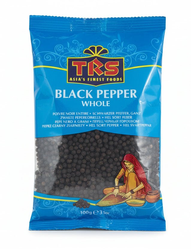 TRS Black Pepper Whole 100g