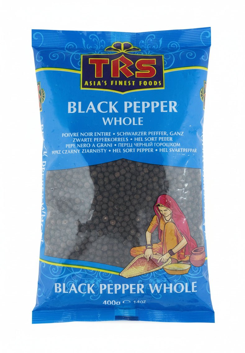 TRS Black Pepper Whole 400g