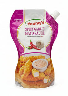 Young´s Spicy Garlic Mayo Sauce 500ml